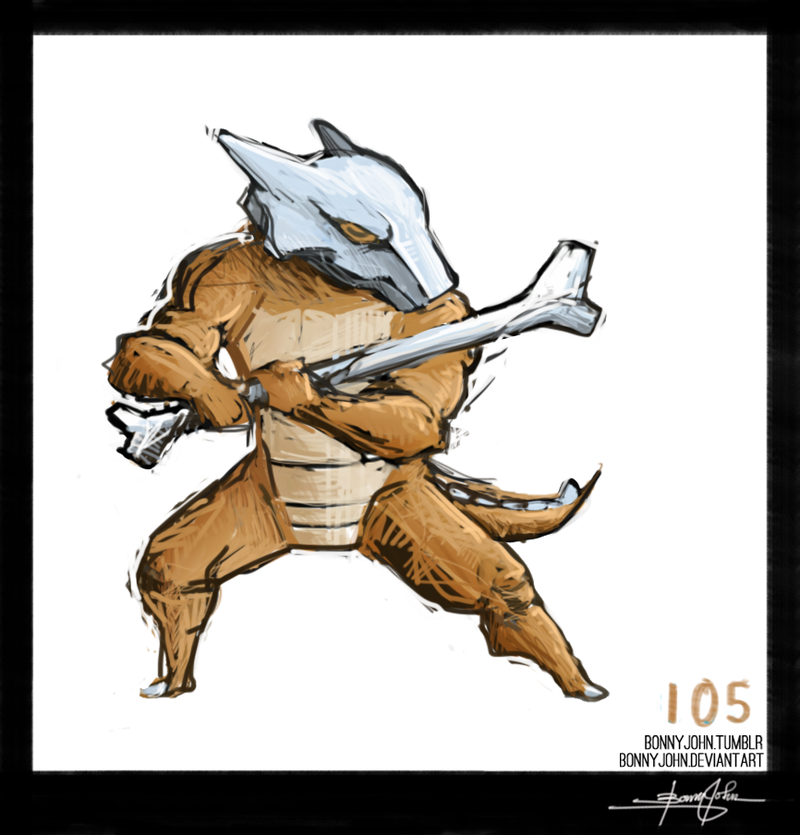Illustration for article titled Meet Your Maker, Courtesy of Marowak! Pokemon One a Day!